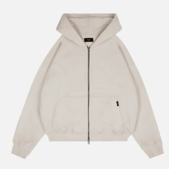 Hours - Drop Shoulder Zip Hoodie - Desert size Small - NWT - Picture 1 of 3